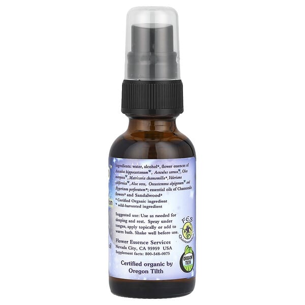 Alternative view of Flower Essence Services, Flora-Sleep™, Flower Essence & Essential Oil, 1 fl oz (30 ml)