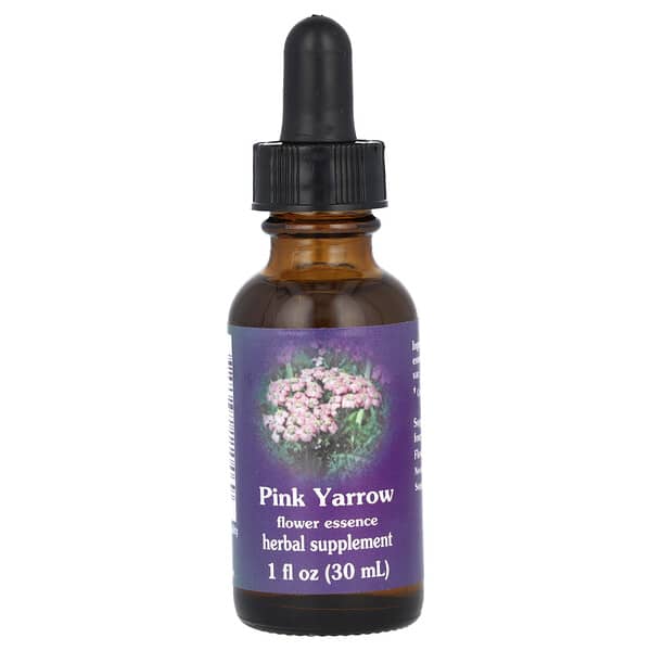 Flower Essence Services, Pink Yarrow, Flower Essence, 1 fl oz (30 ml)
