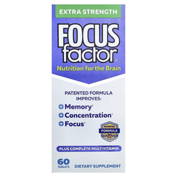 Focus Factor, Nutrition For The Brain, 60 Tablets