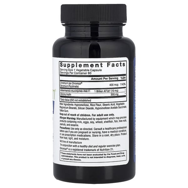 Alternative view of Force Factor, ProbioSlim® Akkermansia, 60 Vegetable Capsules