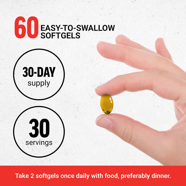 Alternative view of Force Factor, Prostate, Natural Prostate Health Solution, 60 Easy-To-Swallow Softgels