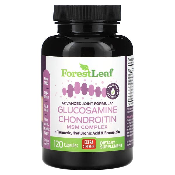 Forest Leaf, Glucosamine Chondroitin, 120 Capsules