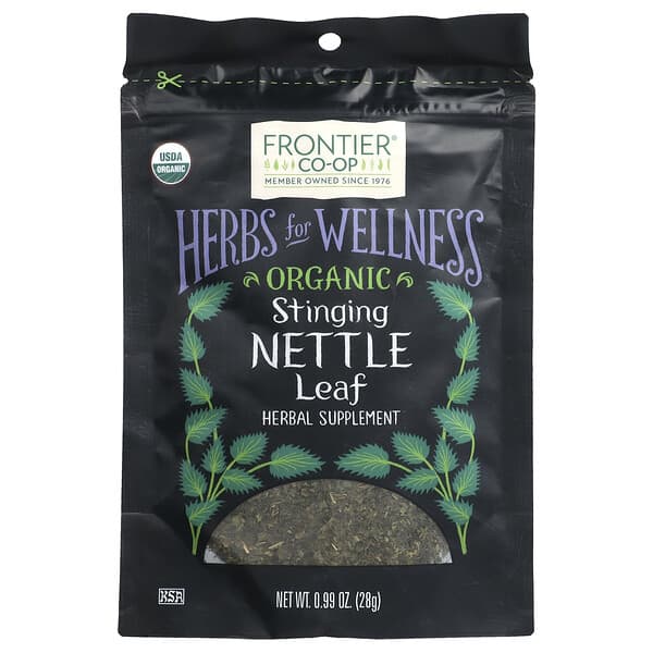 Frontier Co-op, Organic Stinging Nettle Leaf, 0.99 oz (28 g)