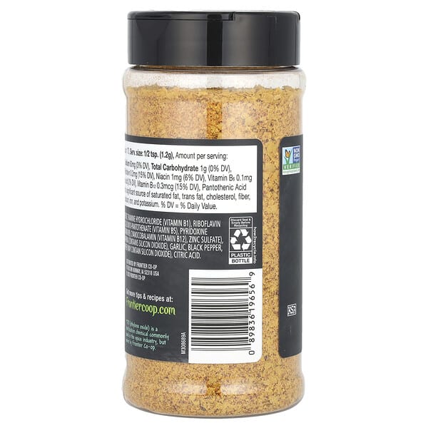 Alternative view of Frontier Co-op, Premium Nutritional Yeast, Nacho Spice, 7.3 oz (207 g)
