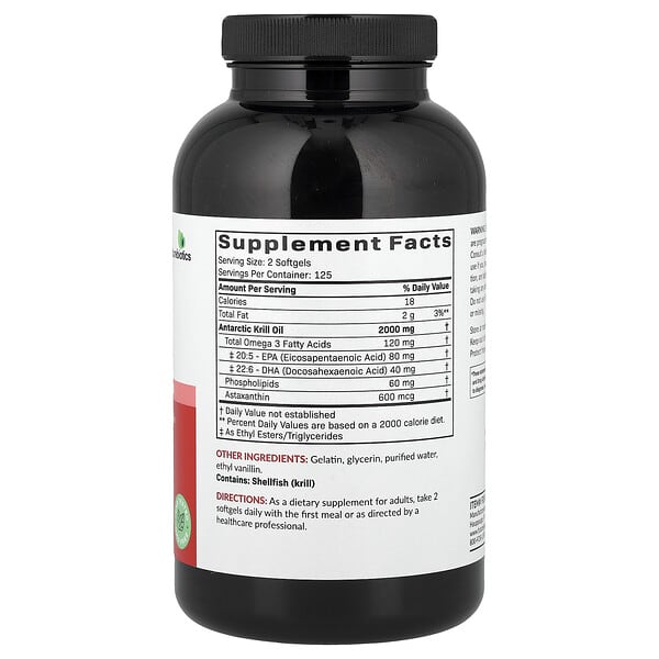 Alternative view of Futurebiotics, Antarctic Krill Oil, 250 Softgels