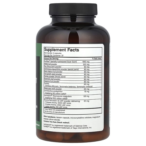 Alternative view of Futurebiotics, Colon Green®, 150 Capsules