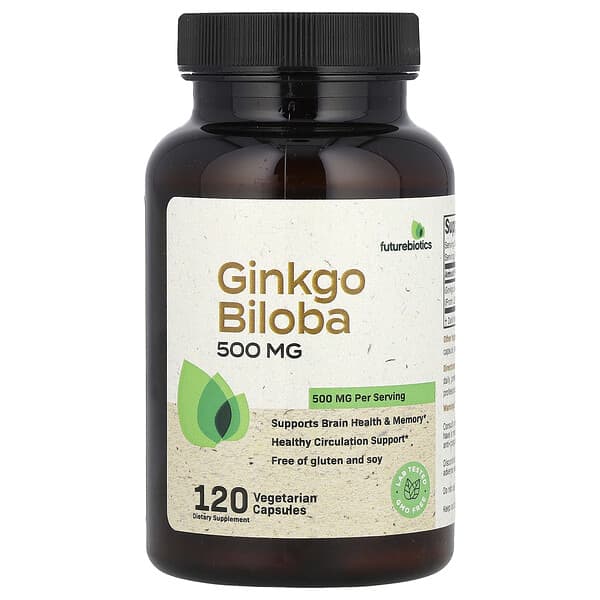 Futurebiotics, Ginkgo Biloba, 120 Vegetarian Capsules (250 mg per Capsule)