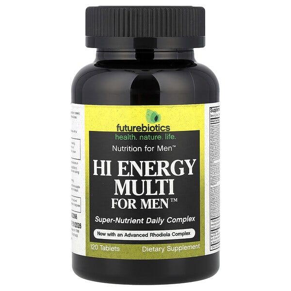 Futurebiotics, Hi Energy Multi, For Men™, 120 Tablets