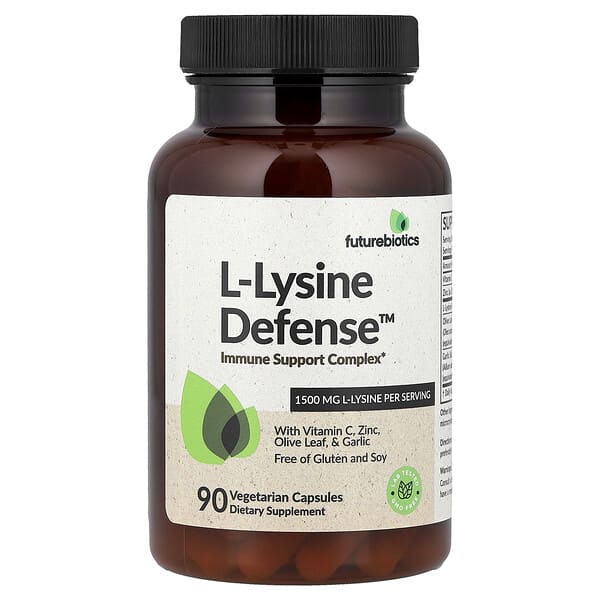Futurebiotics, L-Lysine Defense™, 90 Vegetarian Capsules