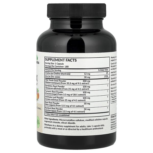 Alternative view of Futurebiotics, Liver Detox, 180 Vegetarian Capsules