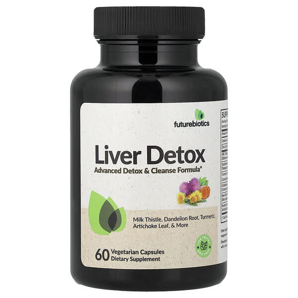 Futurebiotics, Liver Detox, 60 Vegetarian Capsules