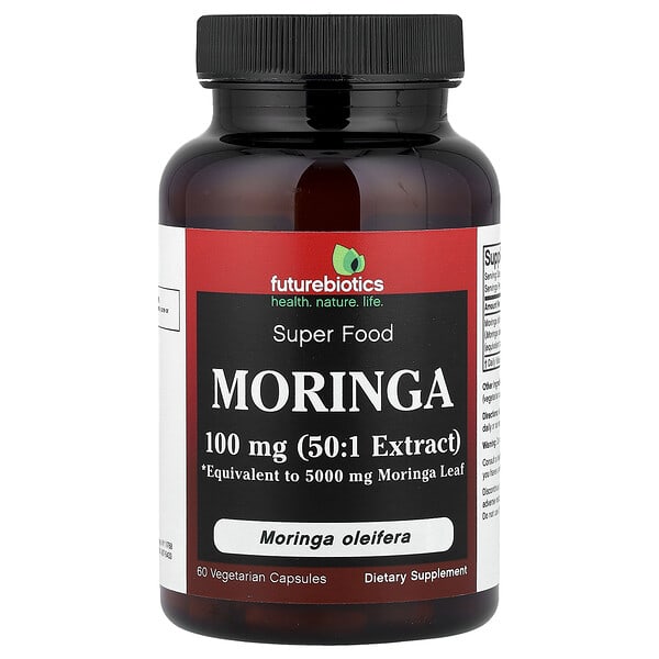 Futurebiotics, Moringa, 100 mg, 60 Vegetarian Capsules