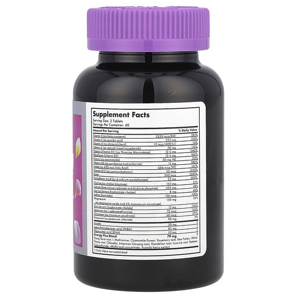 Alternative view of Futurebiotics, Multi Vitamin Energy Plus®, 120 Tablets