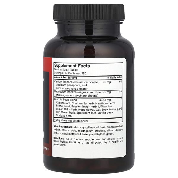 Alternative view of Futurebiotics, Relax & Sleep®, 120 Vegetarian Tablets