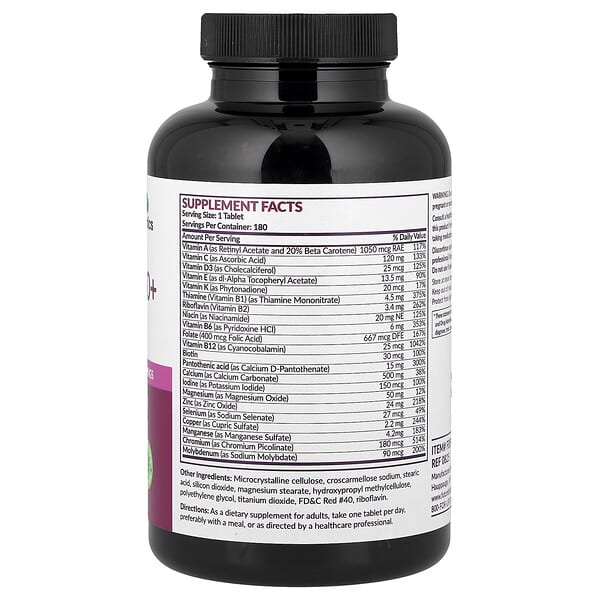 Alternative view of Futurebiotics, Women's 50+ Multivitamin, 180 Tablets