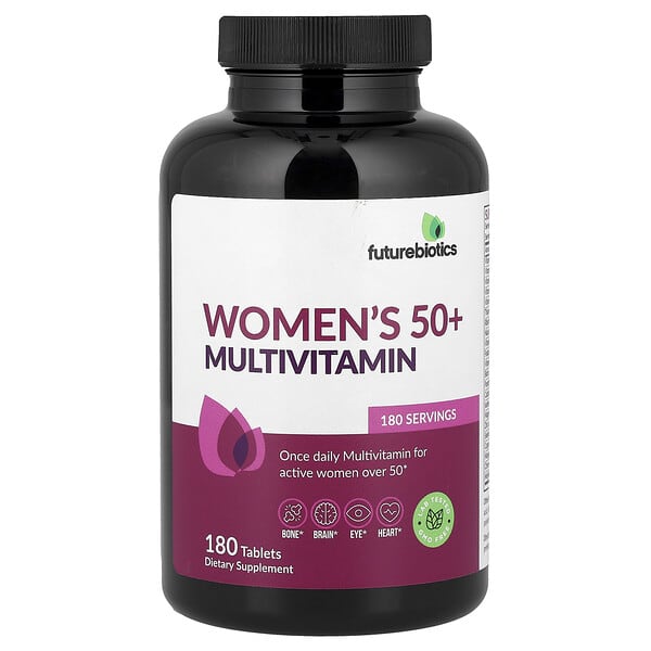 Futurebiotics, Women's 50+ Multivitamin, 180 Tablets