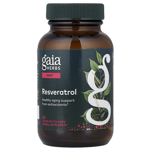 Gaia Herbs, Resveratrol , 50 Liquid Phyto-Caps®
