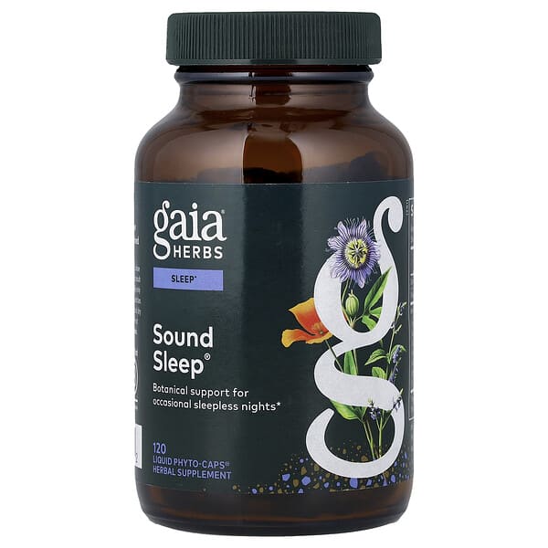 Gaia Herbs, Sound Sleep®, 120 Liquid Phyto-Caps®