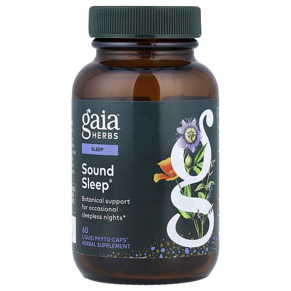 Gaia Herbs, Sound Sleep®, 60 Liquid Phyto-Caps®
