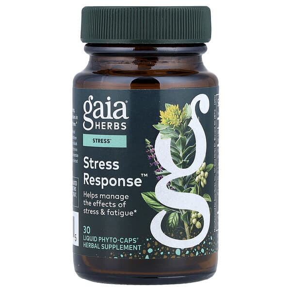 Gaia Herbs, Stress Response™, 30 Liquid Phyto-Caps