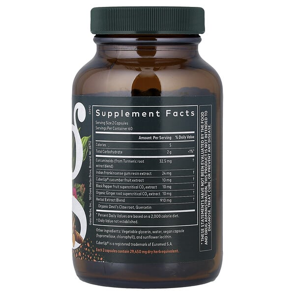 Alternative view of Gaia Herbs, Turmeric Supreme®, Joint Health, 120 Liquid Phyto-Caps®