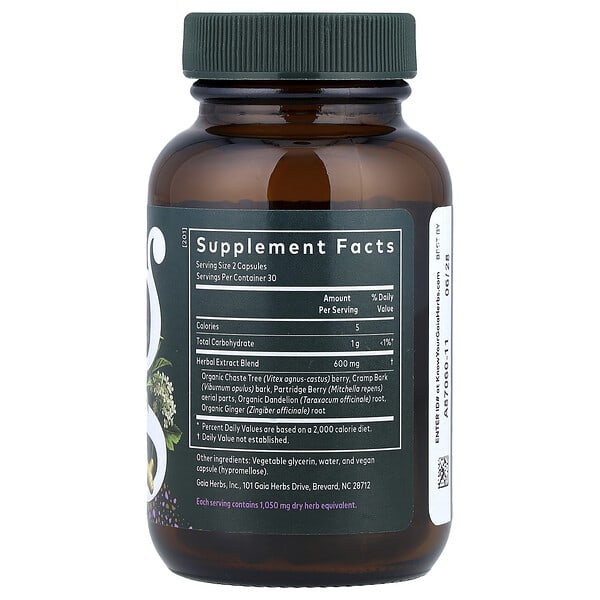 Alternative view of Gaia Herbs, Women, Fertility Support, 60 Liquid Phyto-Caps®