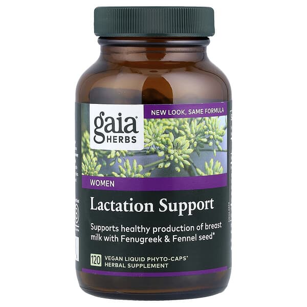 Gaia Herbs, Women, Lactation Support, 120 Vegan Liquid Phyto-Caps