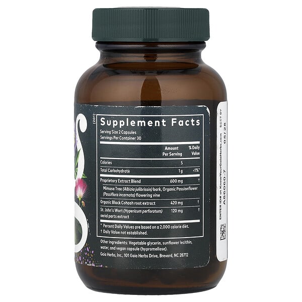 Alternative view of Gaia Herbs, Women, Menopause Support, Nighttime, 60 Liquid Phyto-Caps®
