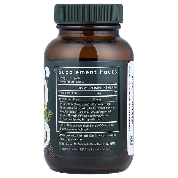 Alternative view of Gaia Herbs, Women's Libido, 60 Liquid Phyto-Caps®