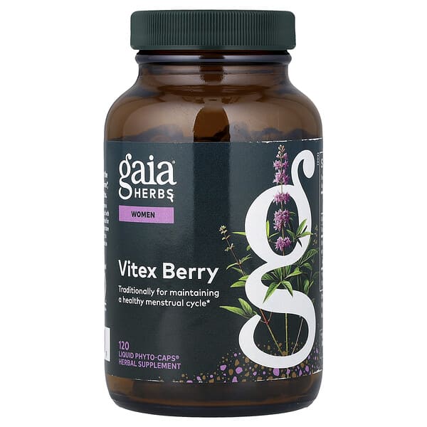 Gaia Herbs, Women, Vitex Berry, 120 Liquid Phyto-Caps®