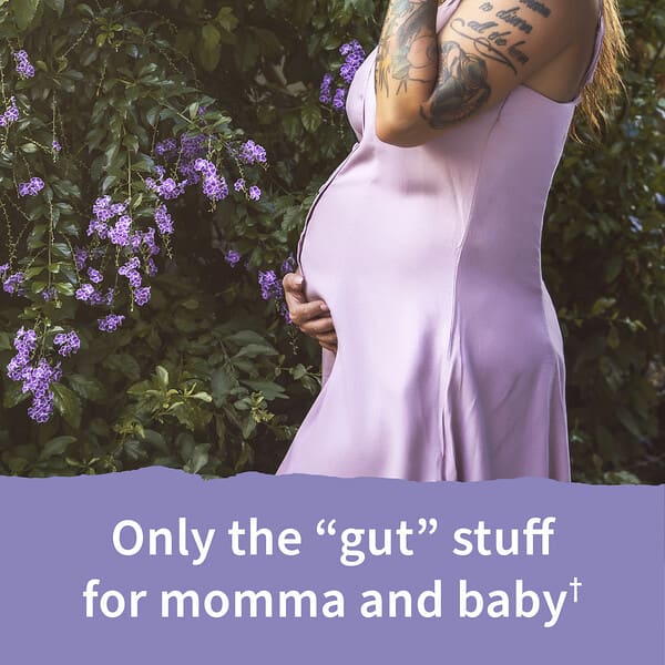 Alternative view of Garden of Life, Dr. Formulated Probiotics, Once Daily Prenatal (no refrigeration required), 30 Vegetarian Capsules