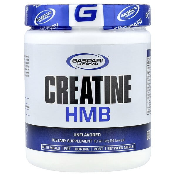 Gaspari Nutrition, Creatine HMB, Unflavored, 225 g