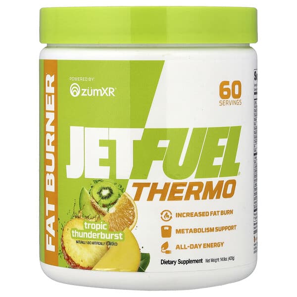 GAT, JetFuel®, Thermo, Fat Burner, Tropic Thunderburst, 14.8 oz (420 g)