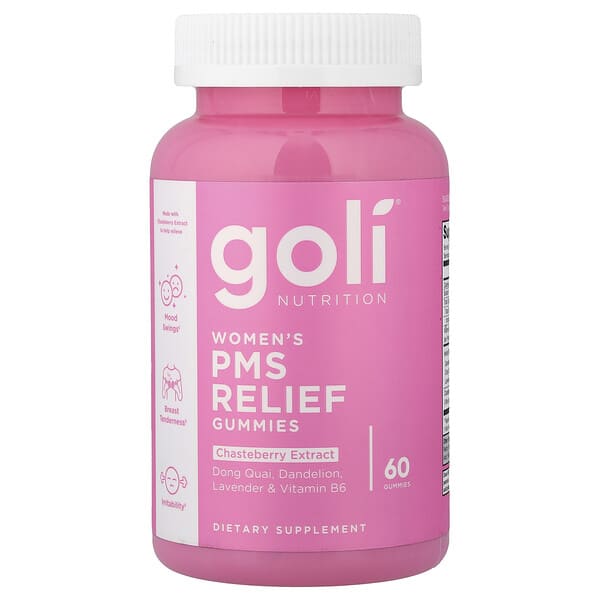 Goli Nutrition, Women's PMS Relief Gummies, 60 Gummies 5 Goli Nutrition, Women's PMS Relief Gummies, 60 Gummies