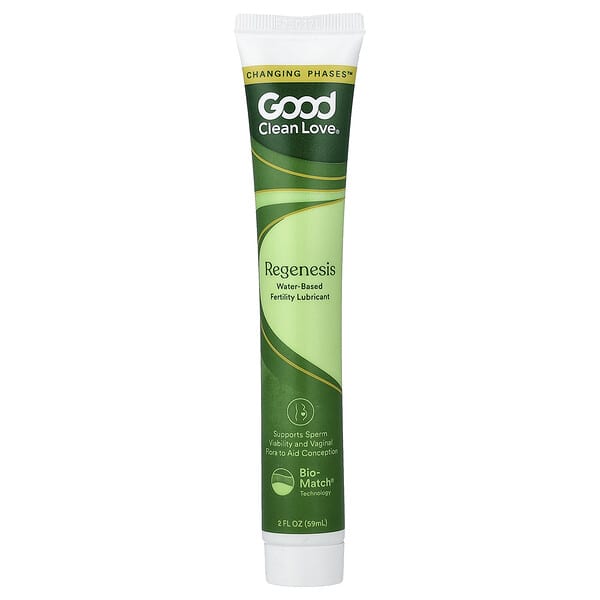 Good Clean Love, Regenesis, Water-Based Fertility Lubricant, 12 Applications, 2 fl oz (59 ml)