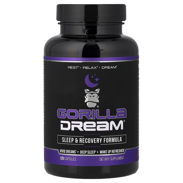 Gorilla Mind, Dream®, Sleep & Recovery Formula, 120 Capsules