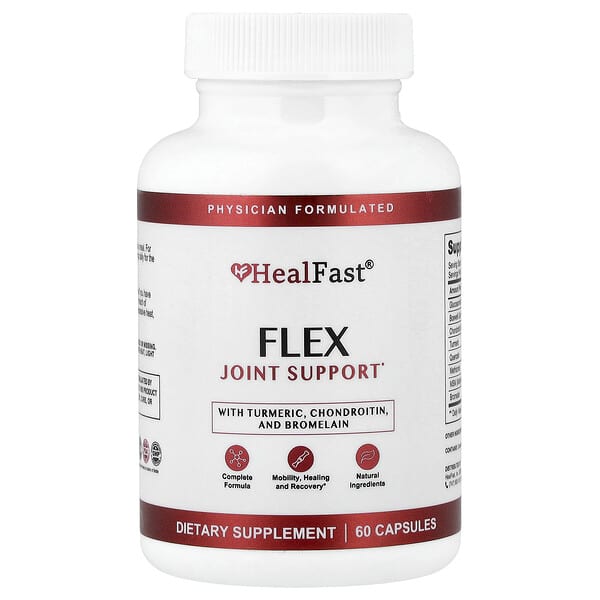 HealFast, Flex, Joint Support, 60 Capsules 3 HealFast, Flex, Joint Support, 60 Capsules