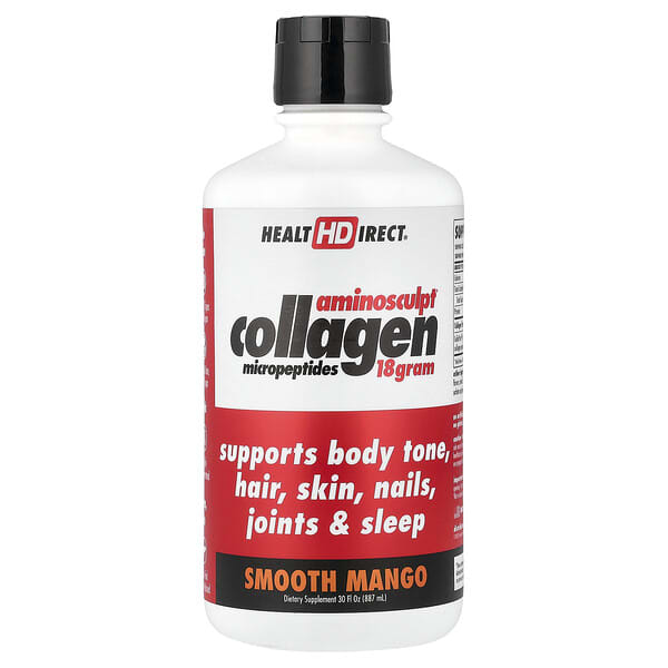 Health Direct, AminoSculpt® Collagen, Smooth Mango, 30 fl oz (887 ml)