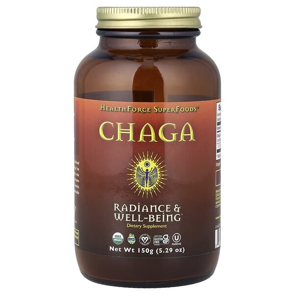 HealthForce Superfoods, Chaga, Radiance & Well-Being , 5.29 oz (150 g)
