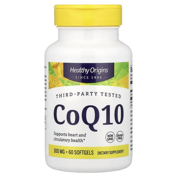 Healthy Origins, CoQ10, 300 mg, 60 Softgels