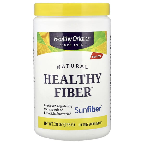 Healthy Origins, Natural Healthy Fiber™, Unflavored, 7.9 oz (225 g)
