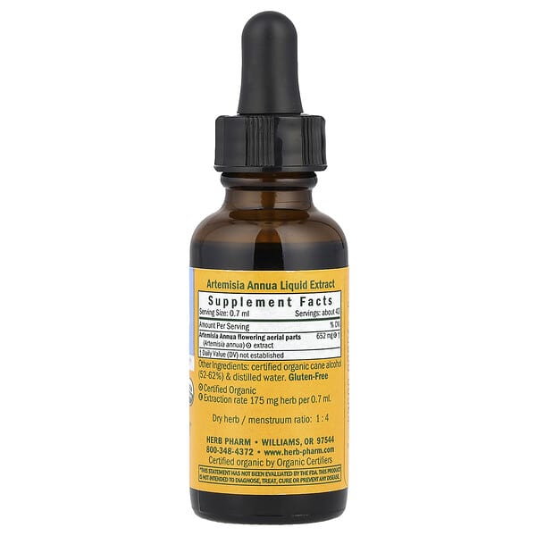 Alternative view of Herb Pharm, Artemisia Annua, 1 fl oz (30 ml)