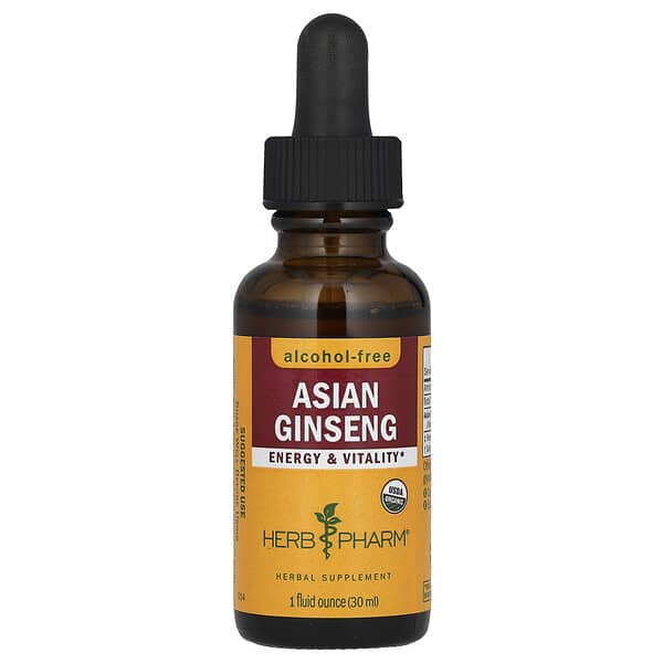 Herb Pharm, Asian Ginseng, Alcohol-Free, 1 fl oz (30 ml) 2 Herb Pharm, Asian Ginseng, Alcohol-Free, 1 fl oz (30 ml)