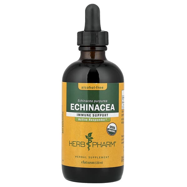 Herb Pharm, Echinacea, Alcohol-Free, 4 fl oz (120 ml) 3 Herb Pharm, Echinacea, Alcohol-Free, 4 fl oz (120 ml)