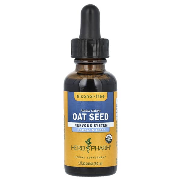 Herb Pharm, Oat Seed, Alcohol-Free, 1 fl oz (30 ml) 2 Herb Pharm, Oat Seed, Alcohol-Free, 1 fl oz (30 ml)
