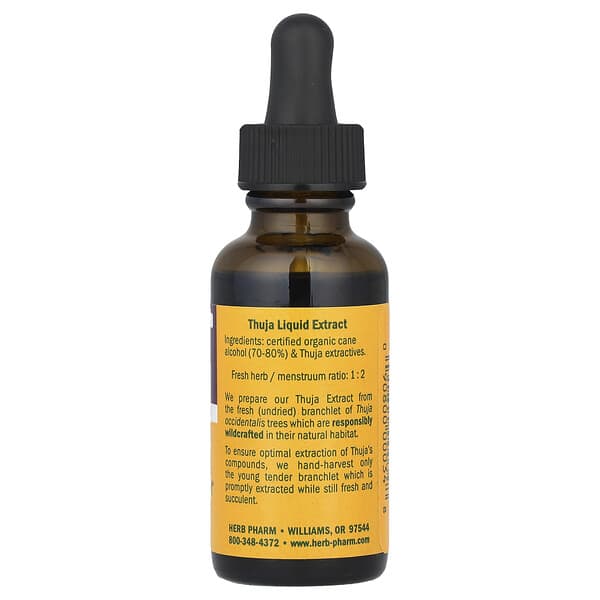 Alternative view of Herb Pharm, Thuja, 1 fl oz (30 ml)