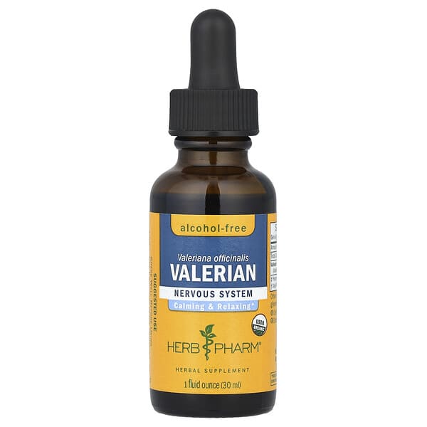 Herb Pharm, Valerian, Alcohol-Free, 1 fl oz (30 ml)