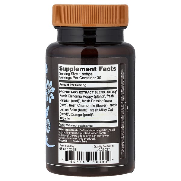 Alternative view of Herbs Etc., Deep Sleep®, 30 Softgels