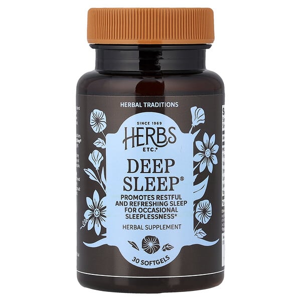 Herbs Etc., Deep Sleep®, 30 Softgels