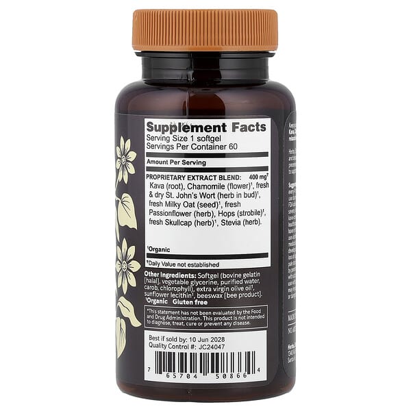 Alternative view of Herbs Etc., Kava Calm™, 60 Softgels